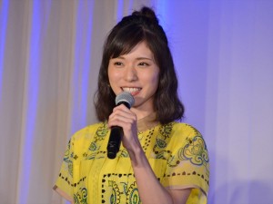映画『カーズ／クロスロード』新車発表会見に出席した松岡茉優