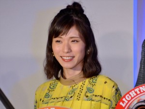 映画『カーズ／クロスロード』新車発表会見に出席した松岡茉優