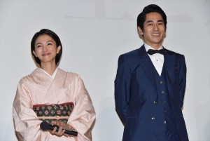 満島ひかり、永山絢斗、映画『海辺の生と死』完成披露試写会に登壇