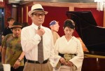 石橋蓮司、真木よう子、映画『孤狼の血』現場風景