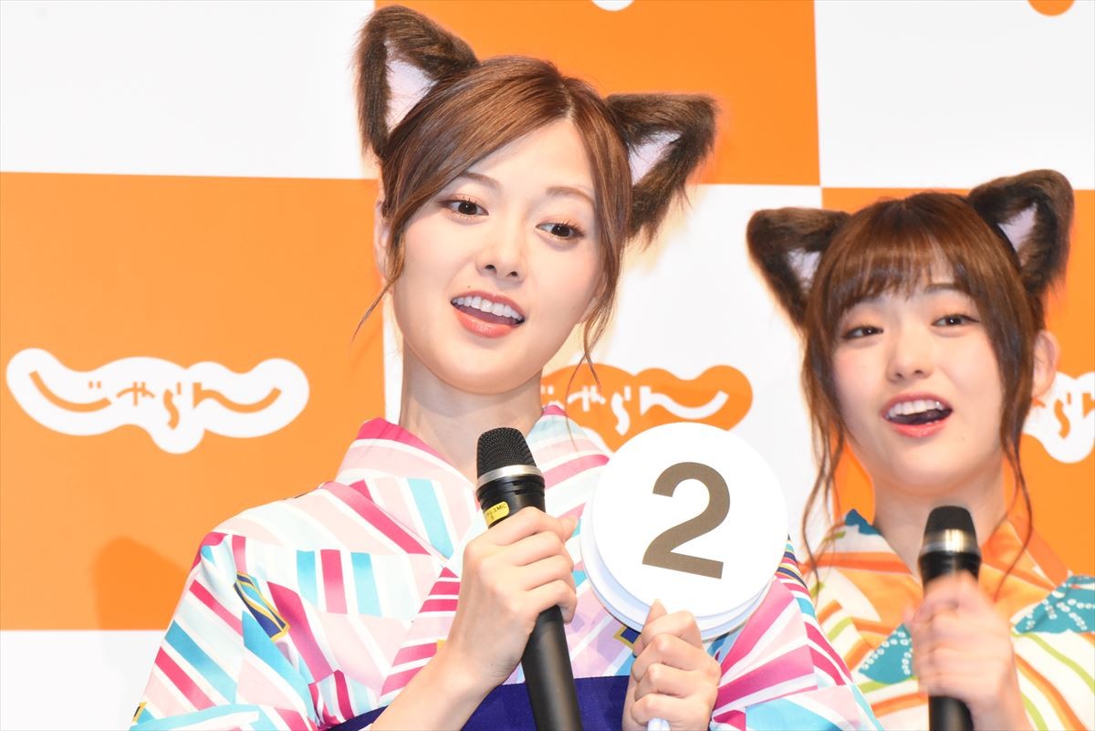 猫耳＆浴衣姿の白石麻衣、“乃木夏ダンス”にマジ照れ「すっごい恥ずかしかったです」