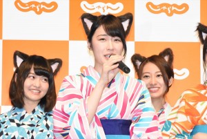 高山一実、じゃらんCM発表会にて