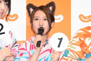 桜井玲香、じゃらんCM発表会にて