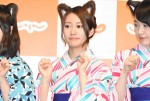 桜井玲香、じゃらんCM発表会にて