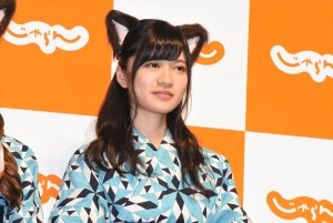 寺田蘭世、じゃらんCM発表会にて