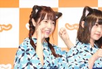 斉藤優里、じゃらんCM発表会にて