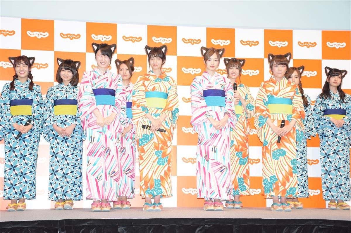 猫耳＆浴衣姿の白石麻衣、“乃木夏ダンス”にマジ照れ「すっごい恥ずかしかったです」