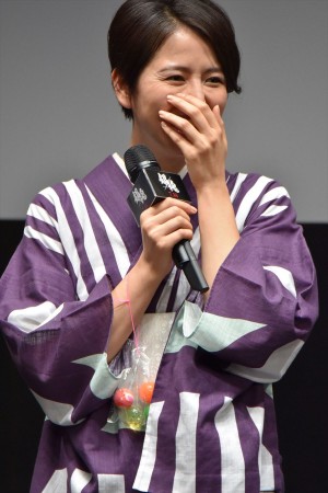 長澤まさみ、映画『銀魂』のジャパンプレミアに登壇