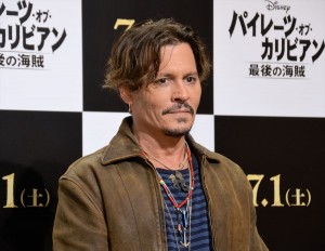 ジョニー・デップ『パイレーツ・オブ・カリビアン／最後の海賊』取材会にて