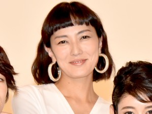 板谷由夏、『セシルのもくろみ』制作発表会に出席