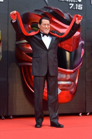 アントニオ猪木、『パワーレンジャー』ジャパンプレミアにて