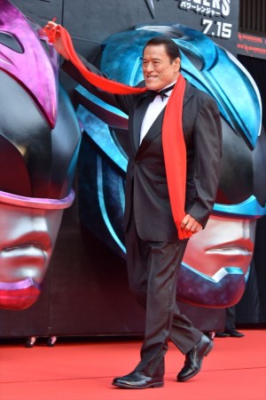 アントニオ猪木、『パワーレンジャー』ジャパンプレミアにて