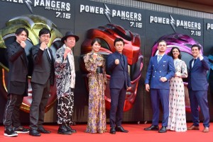 『パワーレンジャー』ジャパンプレミアの様子