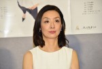 草刈民代、『定年女子』完成試写会にて