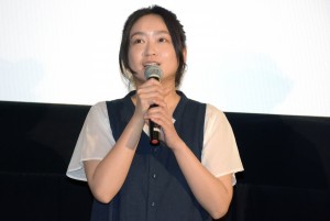 池脇千鶴、『ごめん、愛してる』プレミアム試写会に登壇