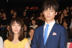 吉岡里帆、坂口健太郎、『ごめん、愛してる』プレミアム試写会に登壇