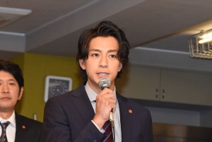 三浦翔平、『警視庁いきもの係 』記者会見に登場