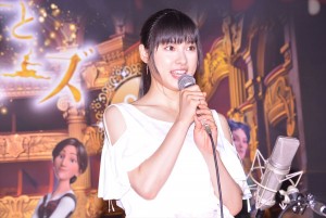 土屋太鳳、『フェリシーと夢のトウシューズ』公開アフレコにて