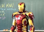 アイアンマン、都内の小学校に現れる！「マーベル特別授業」にサプライズ登場