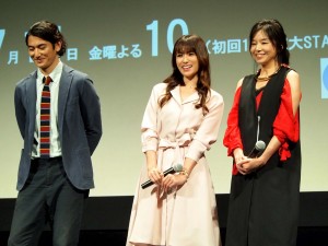 『ハロー張りネズミ』特別試写会＆舞台挨拶にて