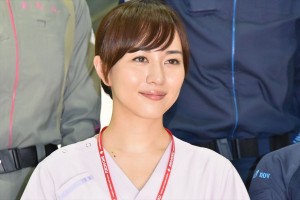 比嘉愛未、フジテレビ『コード・ブルー-ドクターヘリ緊急救命-THE THIRD SEASON』記者発表に登壇