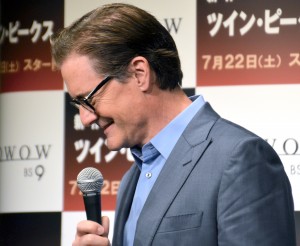 WOWOW『ツイン・ピークス The Return』カイル・マクラクラン来日会見の様子