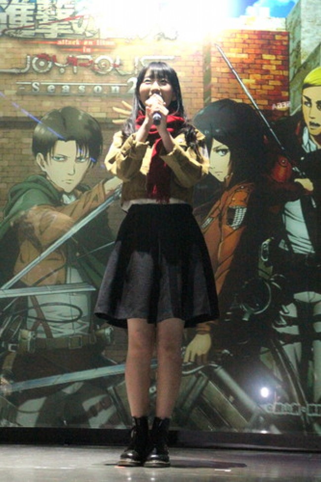 『進撃の巨人 attack on titan in JOYPOLIS－ Season 2 －』記者発表会　20170713
