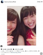 有村架純＆土屋太鳳、“朝ドラ”なツーショットに反響「2人とも天使すぎて困る」