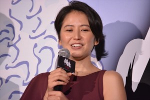長澤まさみ、映画『銀魂』 初日舞台挨拶に登壇