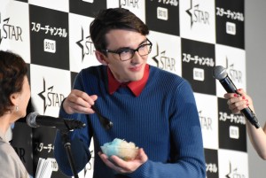 『ゲーム・オブ・スローンズ』ジャパンプレミアに出席した、ブラン・スターク役アイザック・ヘンプステッド・ライト