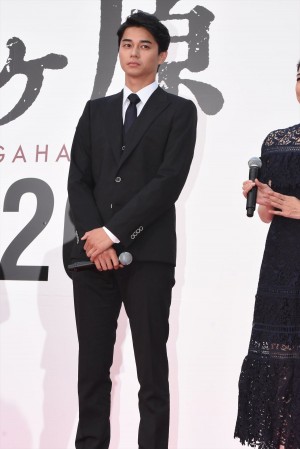 東出昌大、映画『関ヶ原』完成披露イベントに登壇