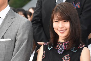 有村架純、映画『関ヶ原』完成披露イベントに登壇