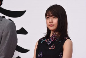 有村架純、映画『関ヶ原』完成披露イベントに登壇