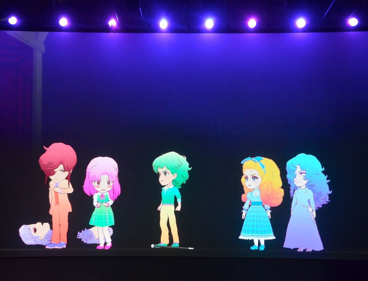 『ガラスの仮面』美内すずえ、世界初の3DCGホログラフィック映像公演に感無量