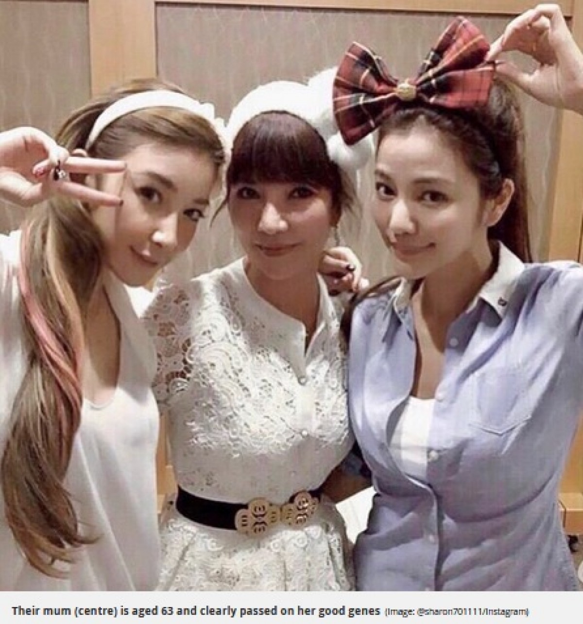 ぱっと見20代！ アラフォー三姉妹の写真が話題