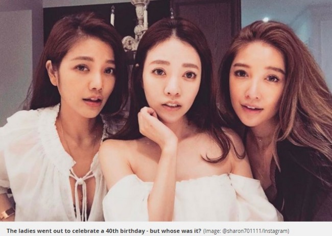 ぱっと見20代！ アラフォー三姉妹の写真が話題　※海外メディア「Mirror Online」のスクリーンショット