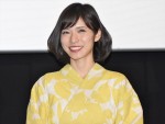 『カーズ／クロスロード』大ヒット記念舞台挨拶に登壇した松岡茉優