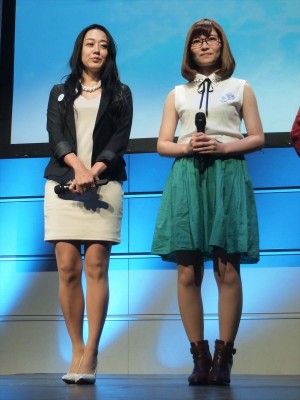 浅川悠、すずきももこ、『ソラとウミのアイダ』記者発表会に登壇