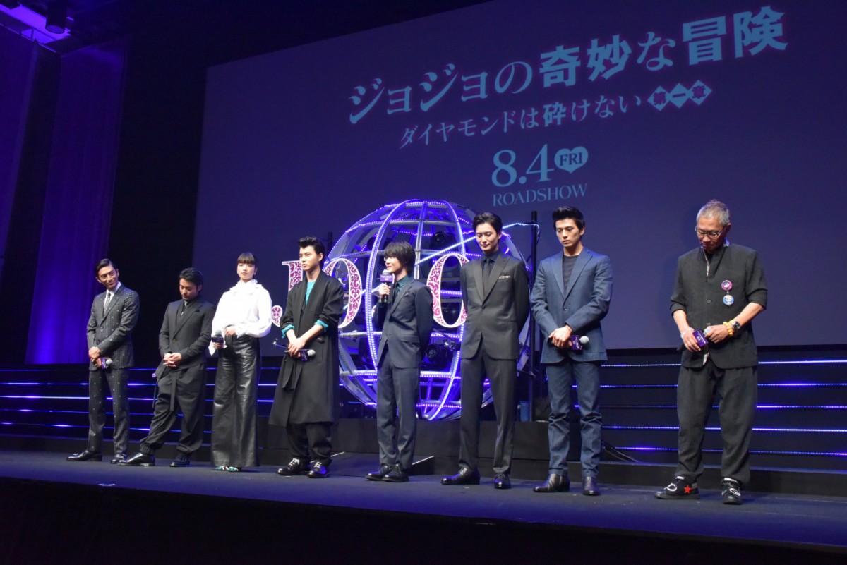 山崎賢人、『ジョジョ』作者・荒木飛呂彦の称賛に感無量「死ぬ気でやったので嬉しい」