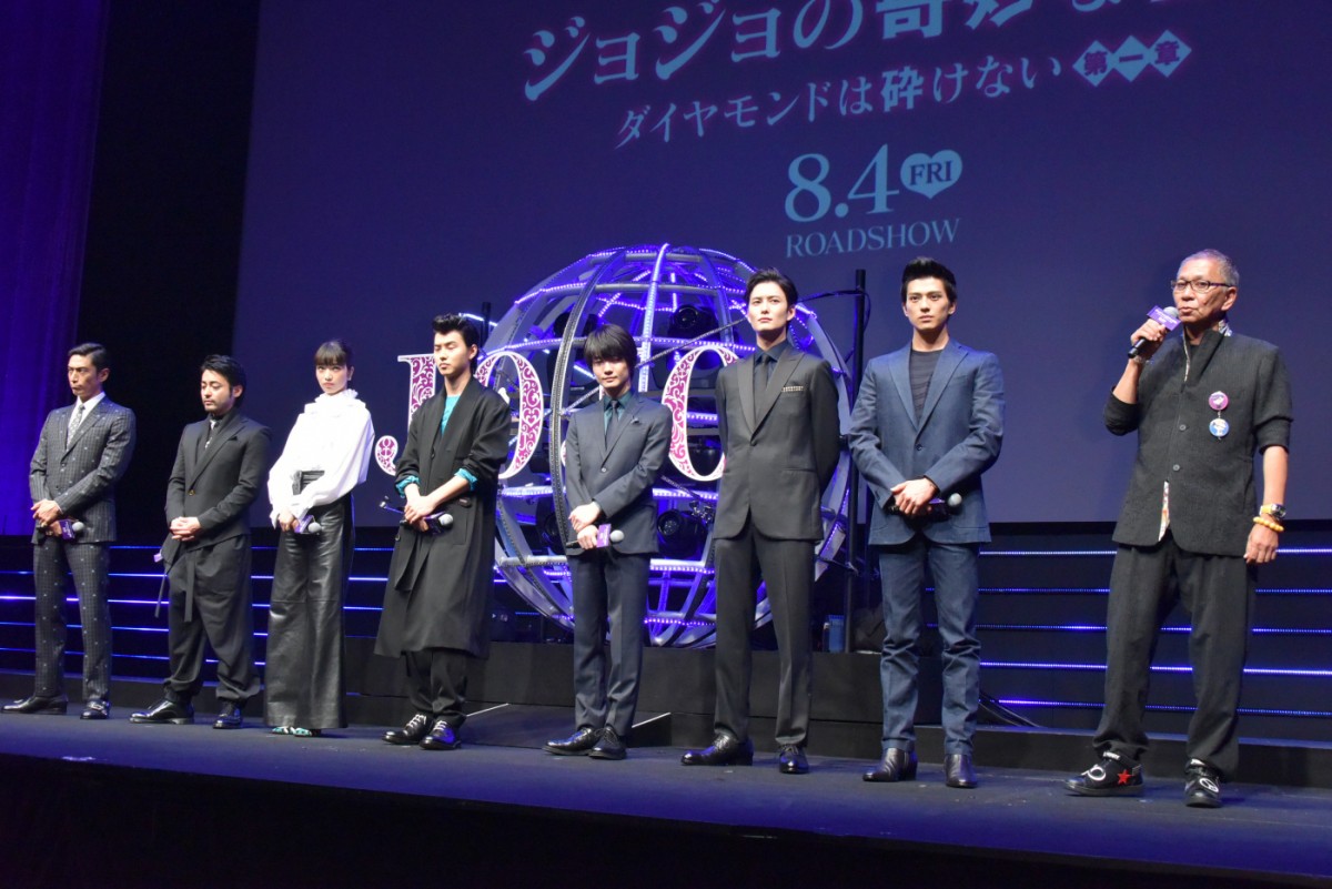 山崎賢人、『ジョジョ』作者・荒木飛呂彦の称賛に感無量「死ぬ気でやったので嬉しい」