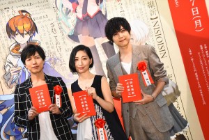 『西尾維新大辞展』オープニングイベントにて