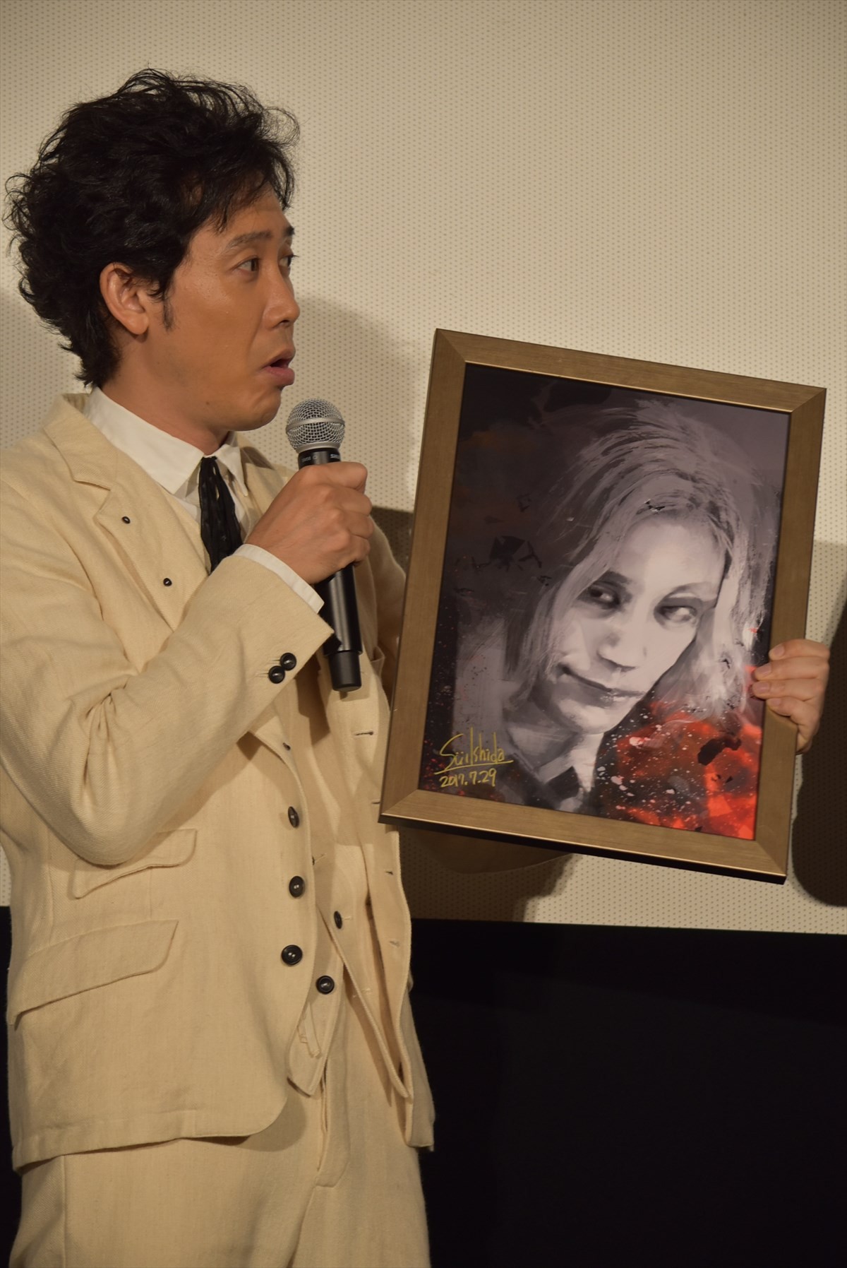 大泉洋、大興奮！『東京喰種』石田スイ描きおろしイラストに「お葬式これでいきます」