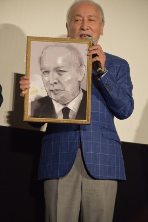 村井國夫、『東京喰種 トーキョーグール』初日舞台挨拶にて