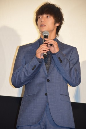 窪田正孝、『東京喰種 トーキョーグール』初日舞台挨拶にて