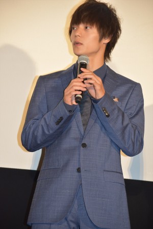 窪田正孝、『東京喰種 トーキョーグール』初日舞台挨拶にて