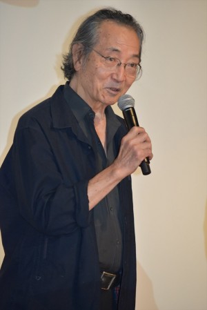 津嘉山正種、『海辺の生と死』初日舞台挨拶にて