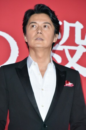福山雅治、映画『三度目の殺人』完成披露試写会に登壇
