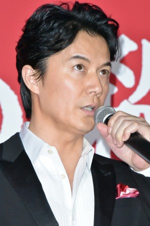 福山雅治、映画『三度目の殺人』完成披露試写会に登壇