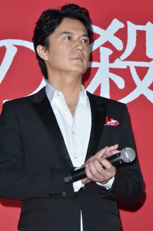 福山雅治、映画『三度目の殺人』完成披露試写会に登壇