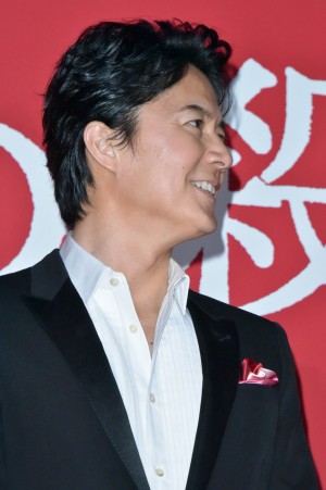 福山雅治、映画『三度目の殺人』完成披露試写会に登壇